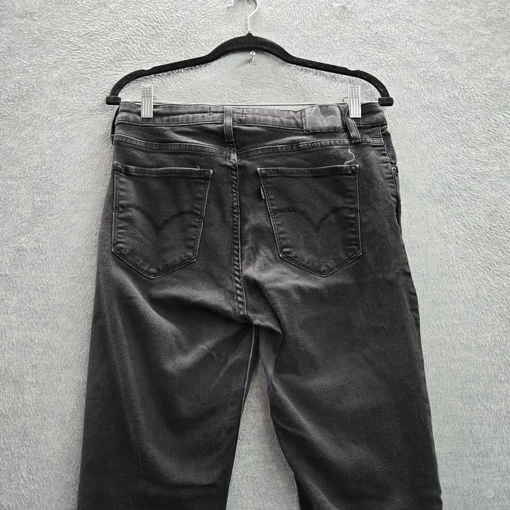 Levi's 725 Women Jeans 32X32 Black‎ Denim High Rise Bootcut 30